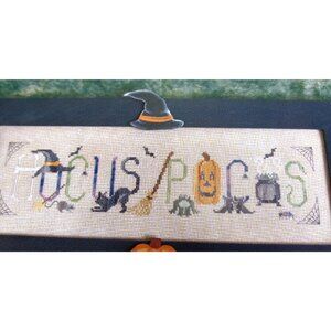RARE Hocus Pocus Cross Stitch Pattern By Waxing Moon Designs